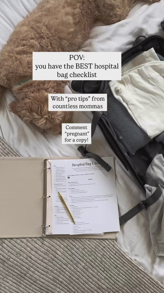 Hospital Bag Checklist (digital)