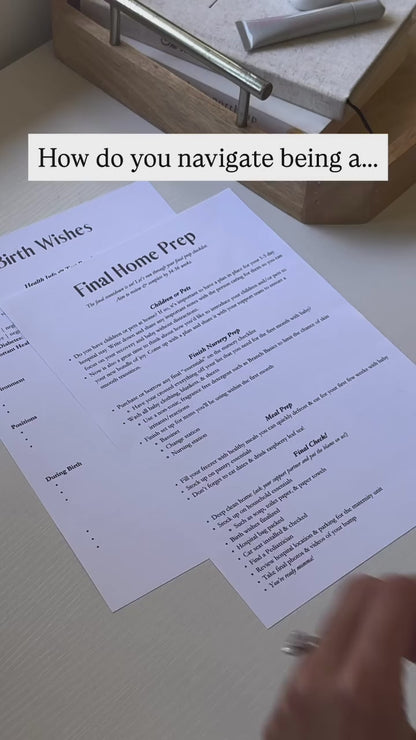 Pregnancy Guide & Checklists